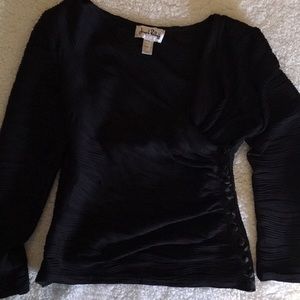 Joseph Ribkoff knit ribbed elegant top